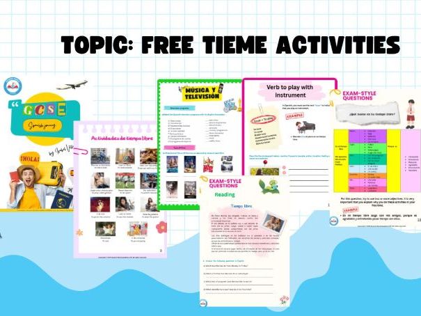 AQA GCSE Spanish – New Specification, Topic: Free time activities