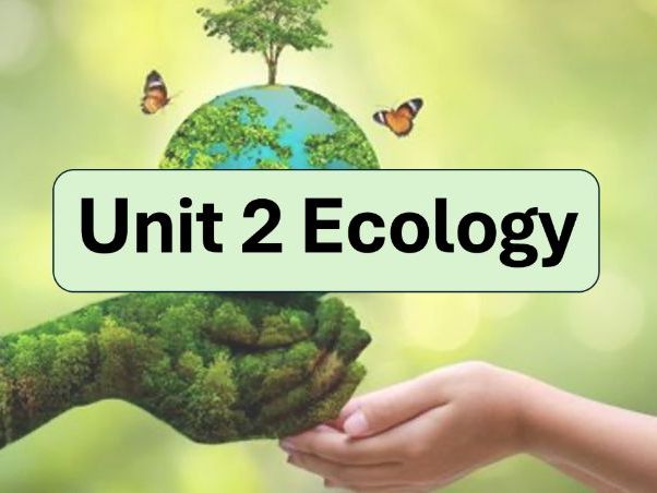 ESS Unit 2 Ecology HL Content (New Course)