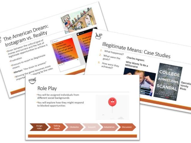 Sociology - Crime and Deviance - Strain Theory