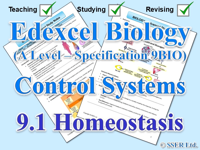 BIOA_EDX Topic Notes: 9.1 Homeostasis