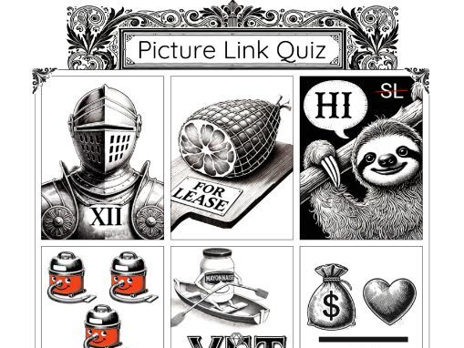 A free Shakespeare Picture Quiz - Can you name all of the plays from the cryptic clues