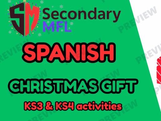 Spanish Christmas 2025 bundle FREE