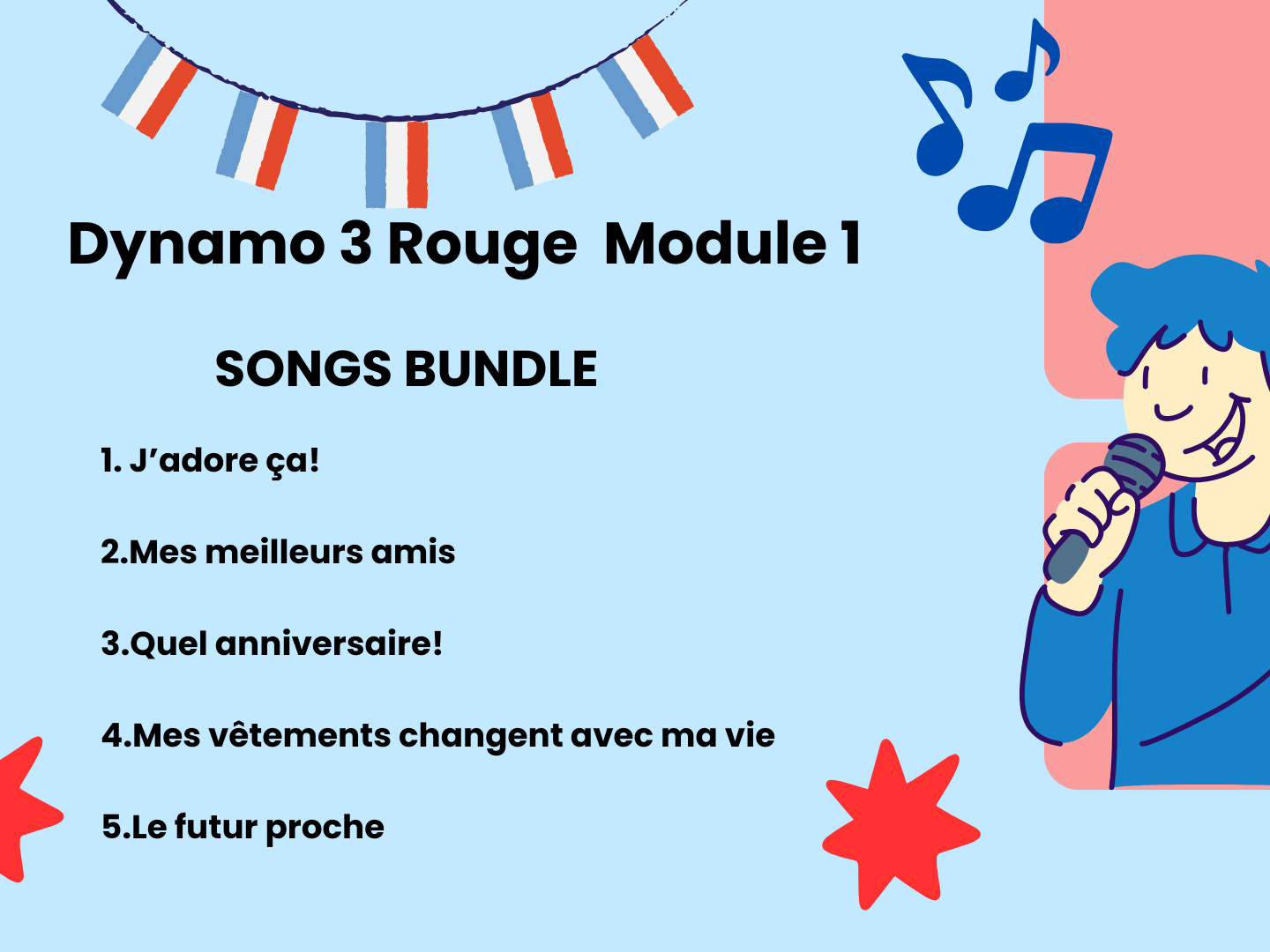 Dynamo 3 Rouge Module 1 Song bundle