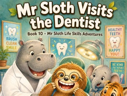 Mr Sloth Life Skills Adventures: Visits the Dentist | EYFS KS1 | PSHE Health Dental | 5-Lesson Pack