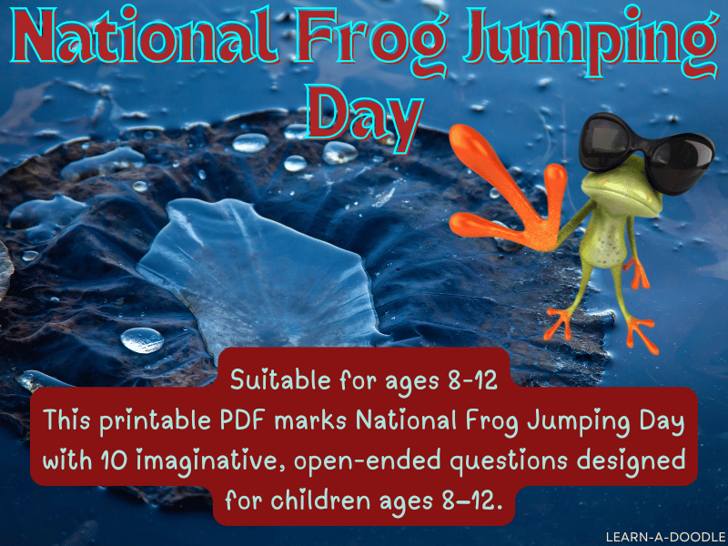 Jump into Fun: National Frog Jumping Day Imaginative Questions