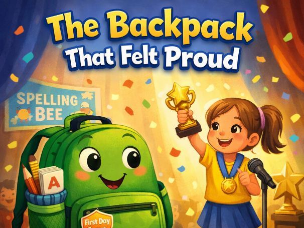 The Backpack That Felt Proud – An SEL Story About Achievement, Support