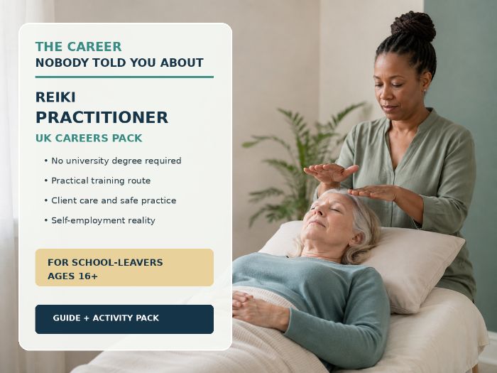 Reiki Practitioner UK Careers Lesson Pack