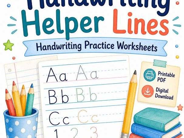 Handwriting Helper Worksheets for Kids