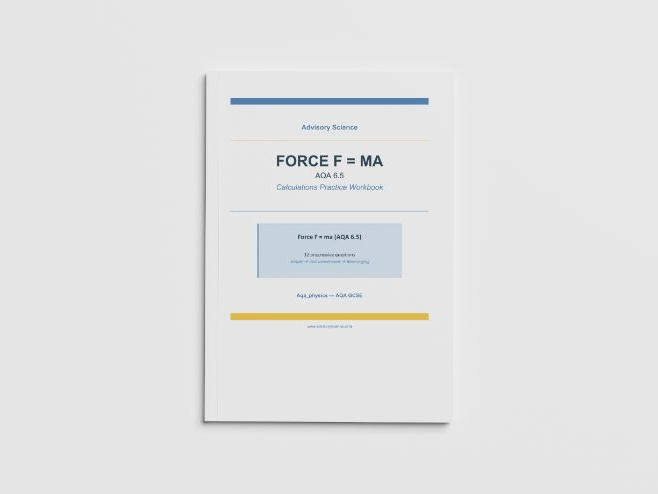 Resultant Force F=ma - AQA GCSE Physics Practice Book