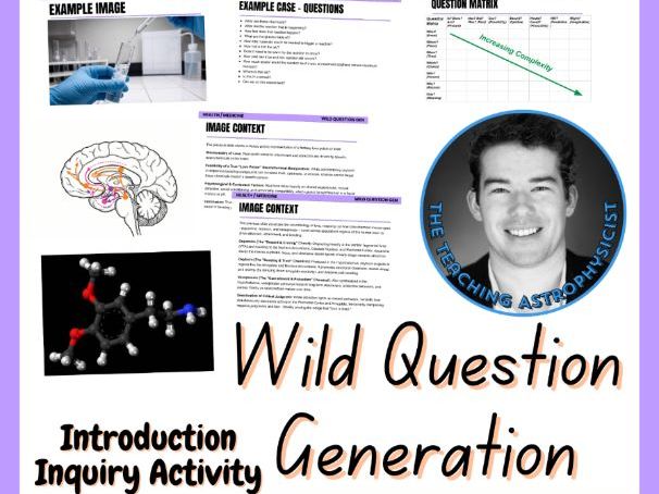 Chemistry of Love Wild Question Generation Inquiry | Science Warmup Activity