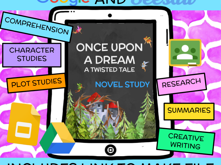 Once Upon a Dream: A Twisted Tale Novel Study