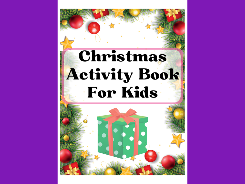 Christmas Activity Book for Kids