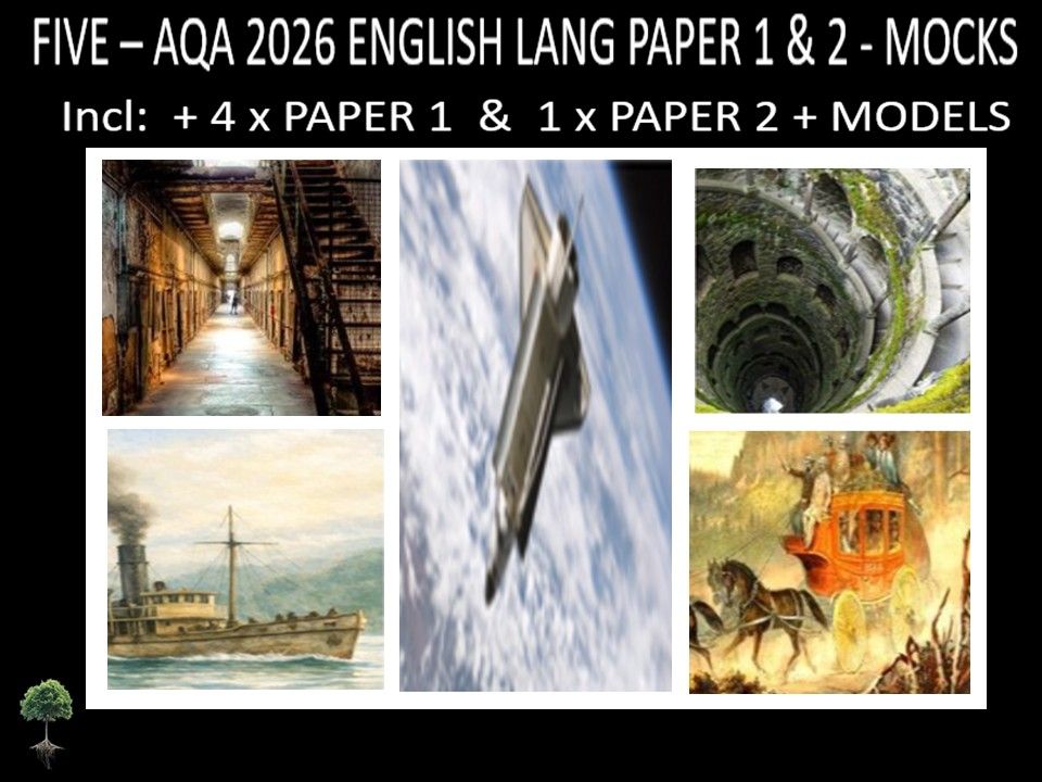 FIVE - AQA PAPER 1 & 2 | 2026 FULL MOCKS | MODELS