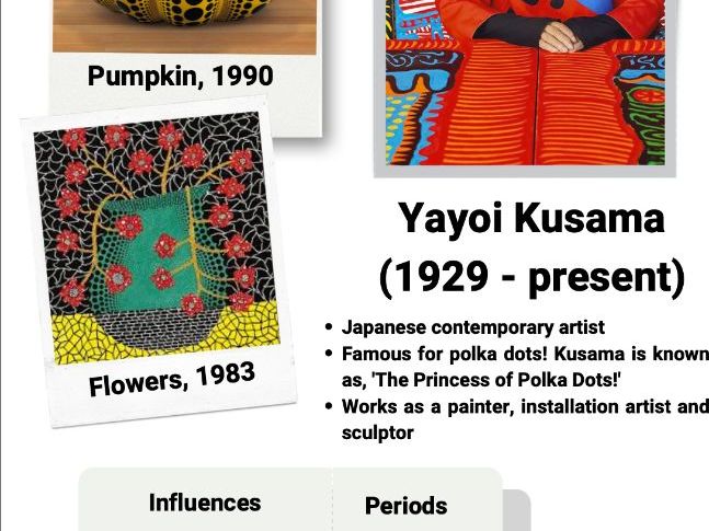 Yayoi Kusama Information Sheet