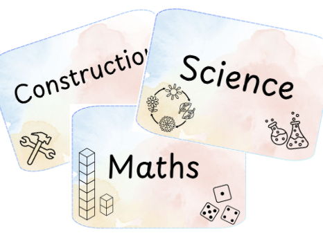 Classroom Area Posters