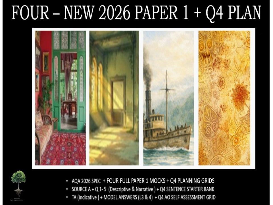FOUR - NEW PAPER 1 | 2026 FULL MOCK | Q4 PLAN