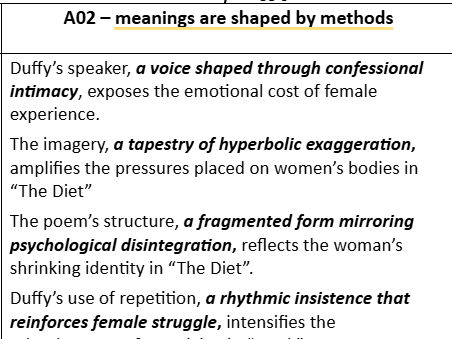 Appositive phrases for 'Feminine Gospels' by Duffy
