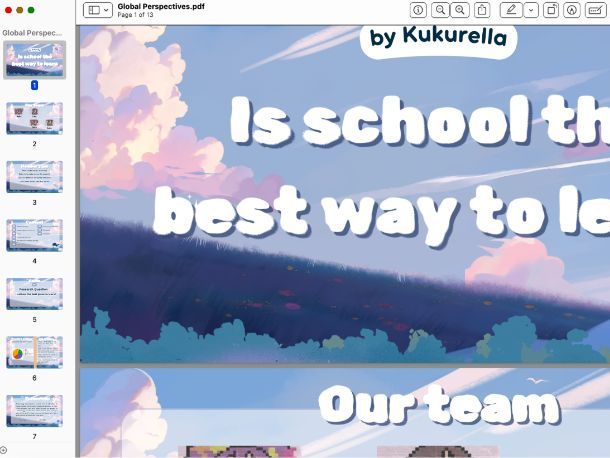 Global Perspectives KS2, Challenge 2 Is School the Best Place to Learn