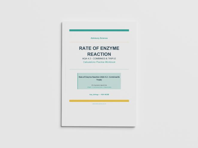 Rate of Enzyme Reaction - AQA GCSE Biology Practice Book