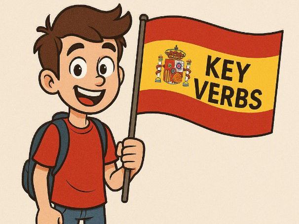 GCSE Spanish key verb practice cover worksheet