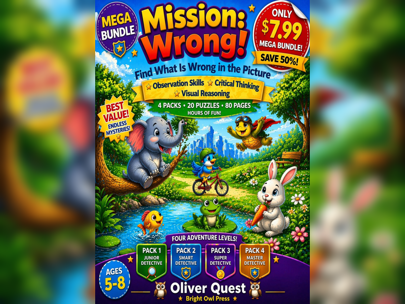 Mission: Wrong! worksheets/ Mega Bundle