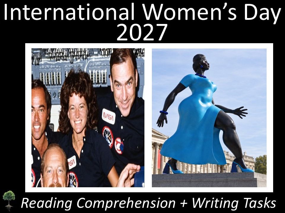 International Women’s Day 2027 | Reading Comprehension + Writing Bundle