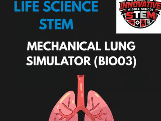 Mechanical Lung Air Pressure STEM BIO03