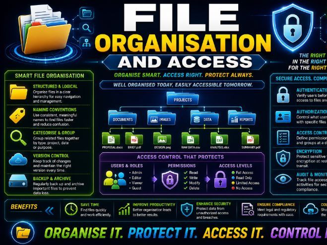 File organisation and access | CS PPT +Worksheets +Activity + Mcq Quiz + Answers_Marking Scheme