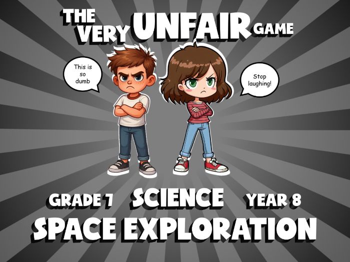 Space Exploration VERY UNFAIR GAME | No-Prep Year 8 Science Review Activity