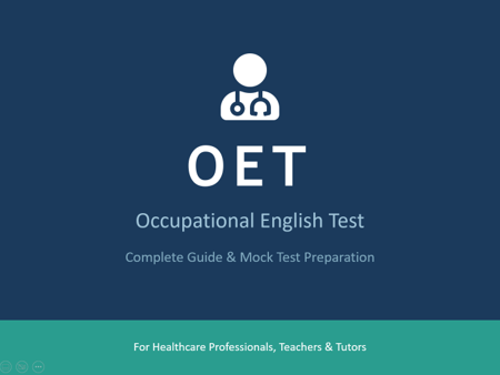OET Complete Preparation Pack: Listening, Reading, Writing & Speaking | Worksheets, Mock Tests & Les