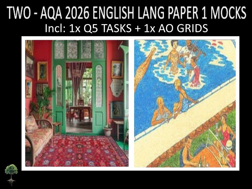 TWO - AQA PAPER 1 | 2026 FULL MOCKS | Q5 TASKS | AO GRIDS