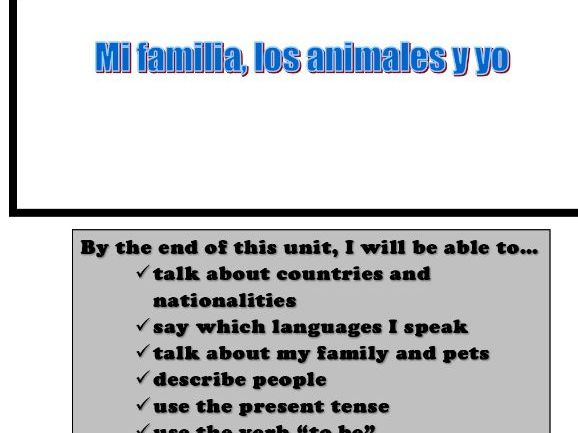 Spanish KS3 - work booklets with support vocabulary - all topics