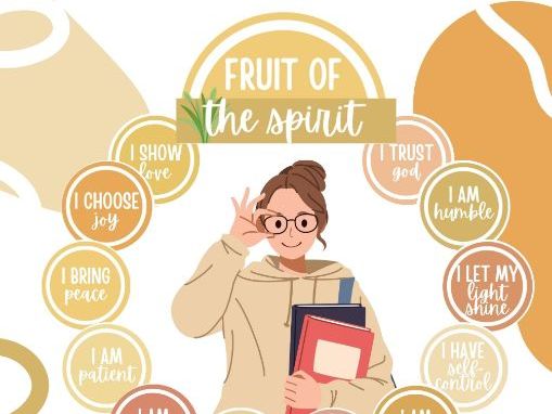 Fruit of the Spirit Affirmation Station (Editable)