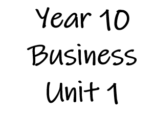 New Specification WJEC GCSE Unit 1.2 Careers and Business