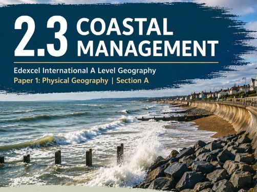 iGCSE Geography Edexcel - Topic 2. Coastal Environments. Topic 2.3 (Coastal Management)