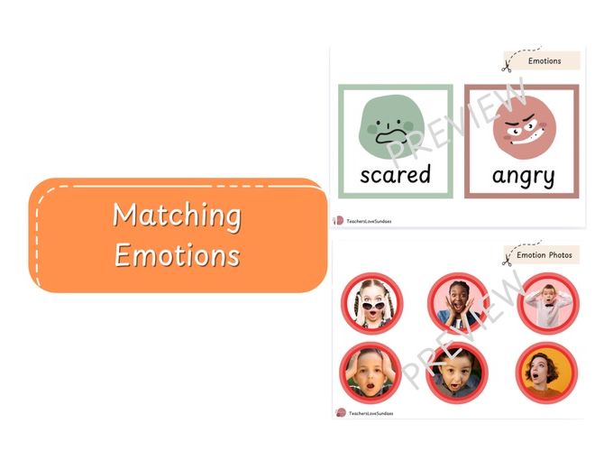 EYFS/KS1 Matching Emotions