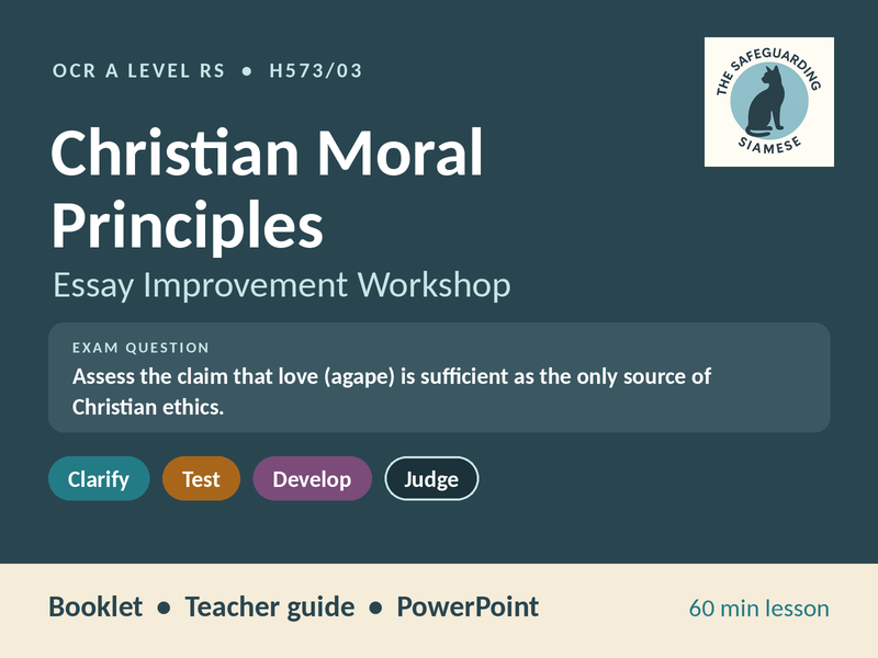 Is Love Enough? Agape Essay Improvement Workshop | OCR A Level RS H573/03 | Includes PowerPoint