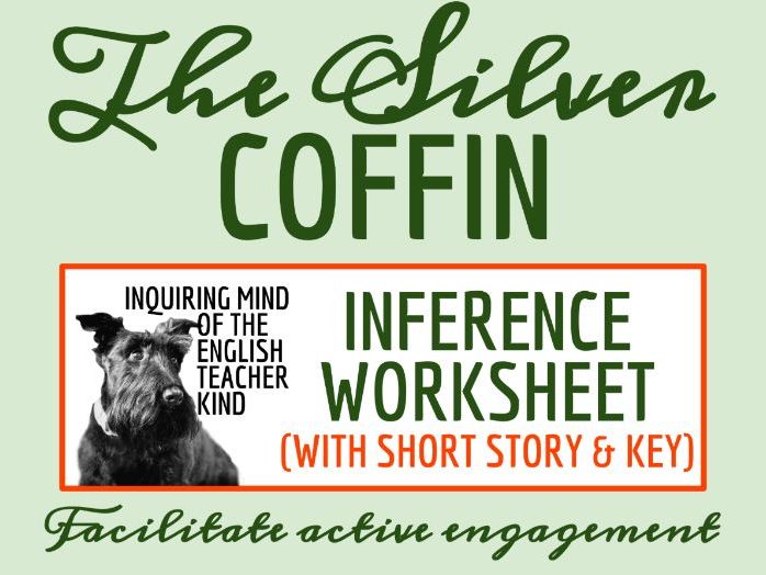 "The Silver Coffin" by Robert Barbour Johnson | Literary Analysis Worksheet | Lovecraftian Story