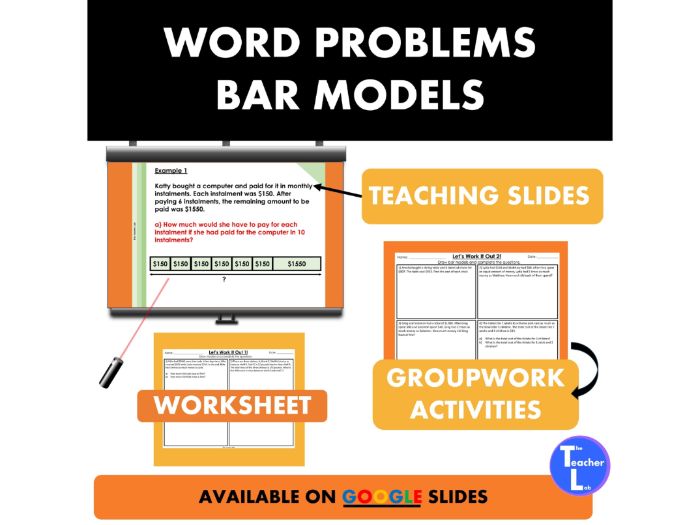 5th Grade Singapore Math Bar Model Word Problems Addition, Subtraction Lesson