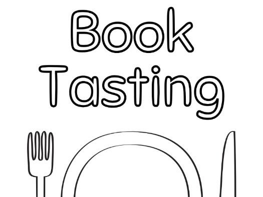 Book Tasting Doodle Page