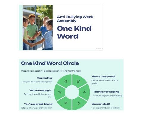 Anti-Bullying Week Assembly KS2 Primary ages 7-11 BUNDLE - script and PPT for assembly
