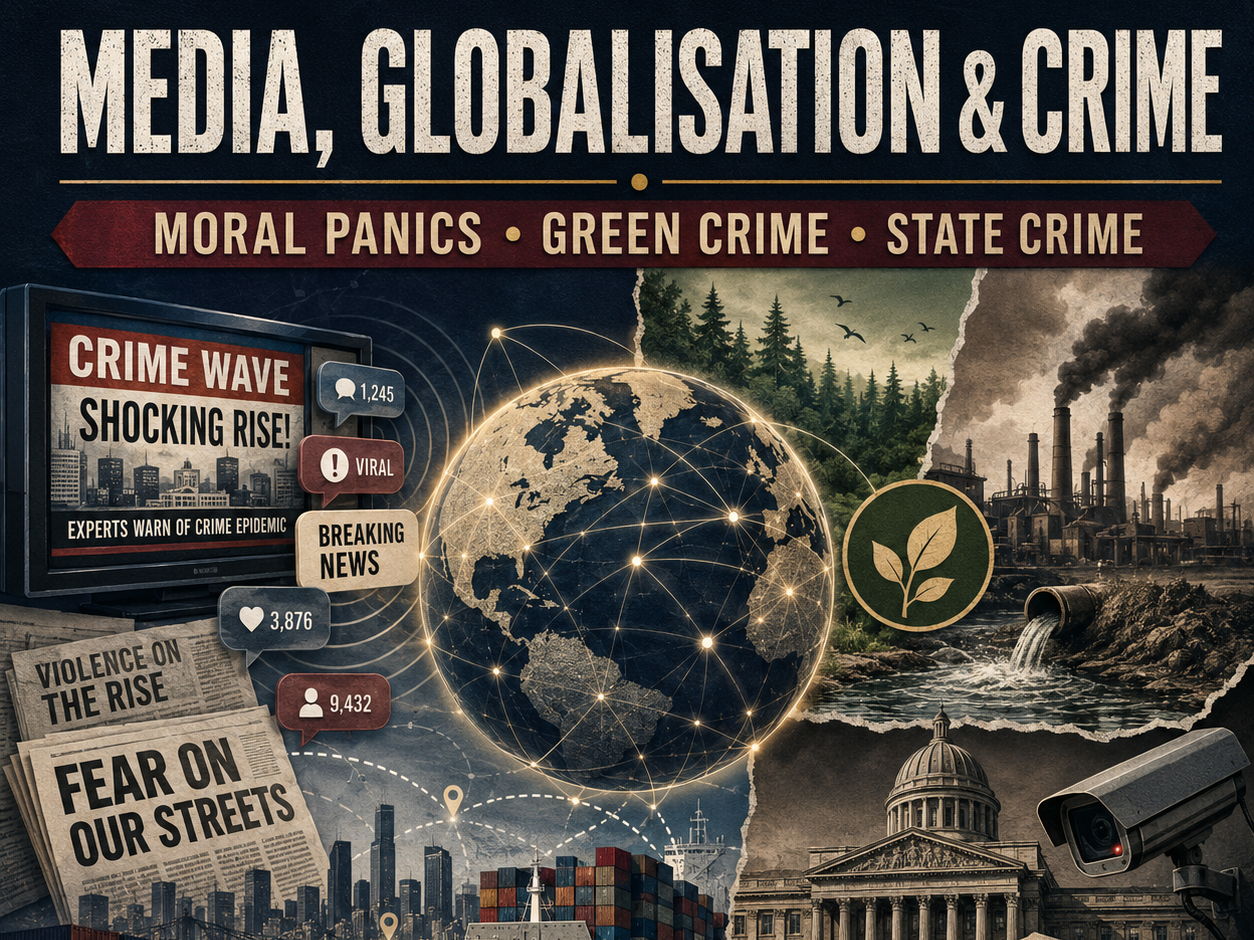 Crime and Deviance: Topic 3- Globalisation, media, Green and Human Rights