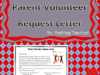 Parent Volunteers Request Letter