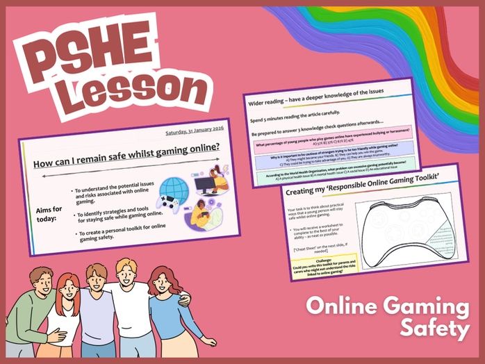 Online Gaming Safety PSHE