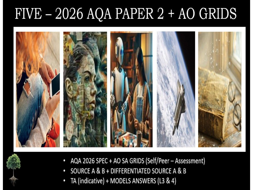 FIVE - AQA PAPER 2 | 2026 FULL MOCKS | AO GRIDS