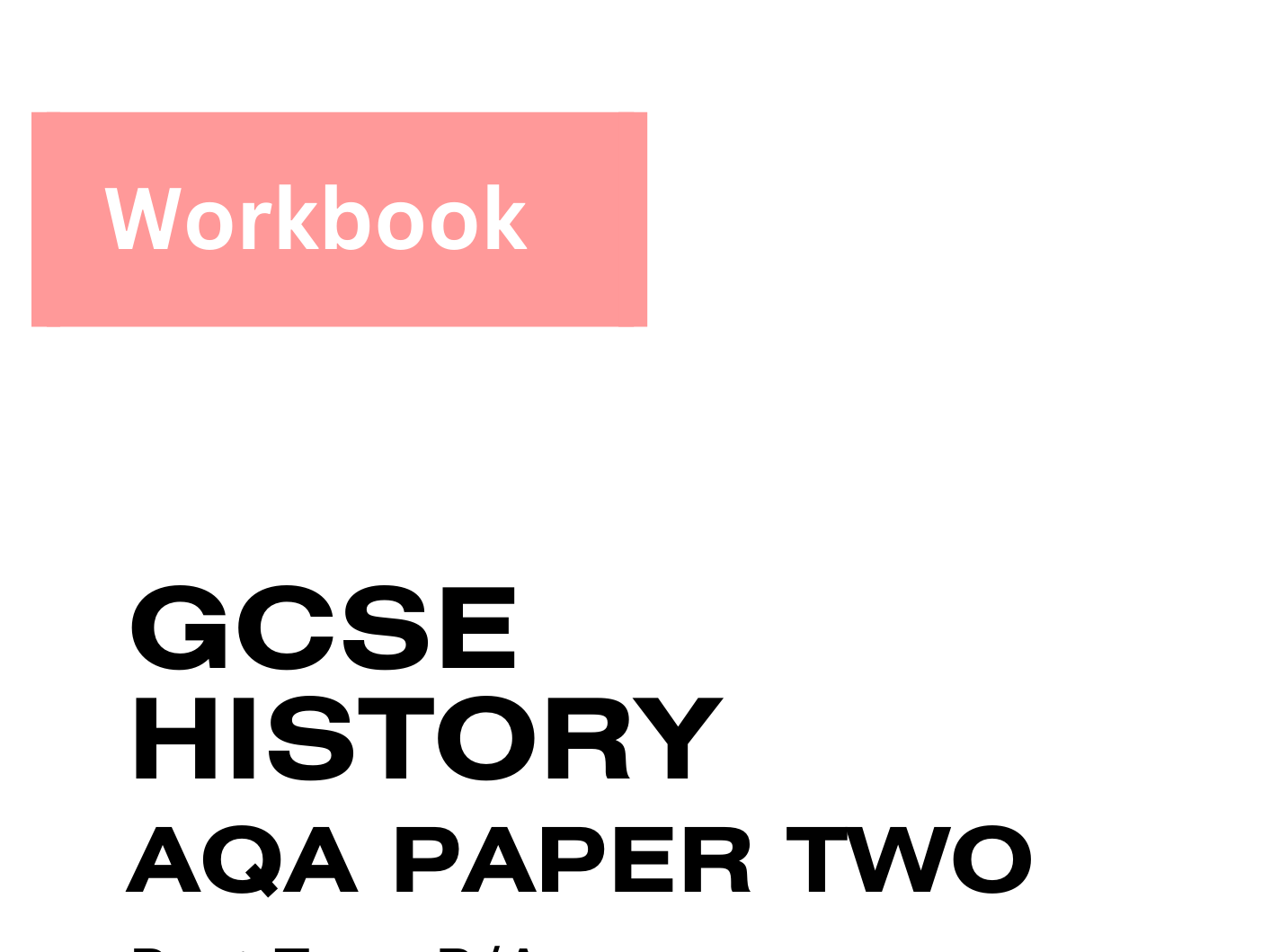 AQA GCSE History Paper 2 British Depth Studies Workbook Bundle | Norman England | Medieval England | Elizabethan England | Restoration England