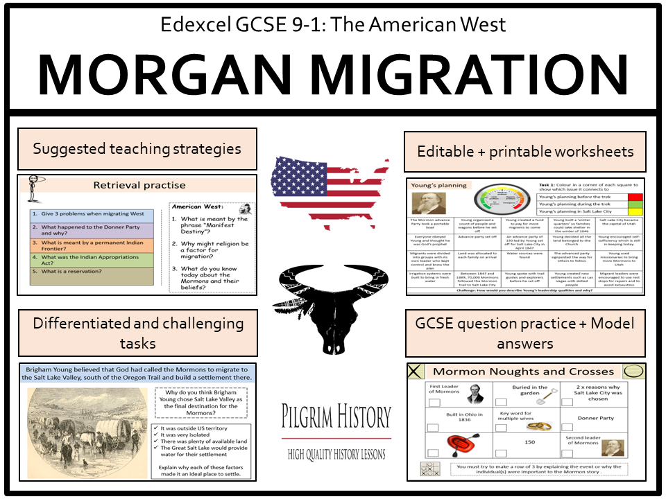 Edexcel GCSE American West: The Mormon Migration West