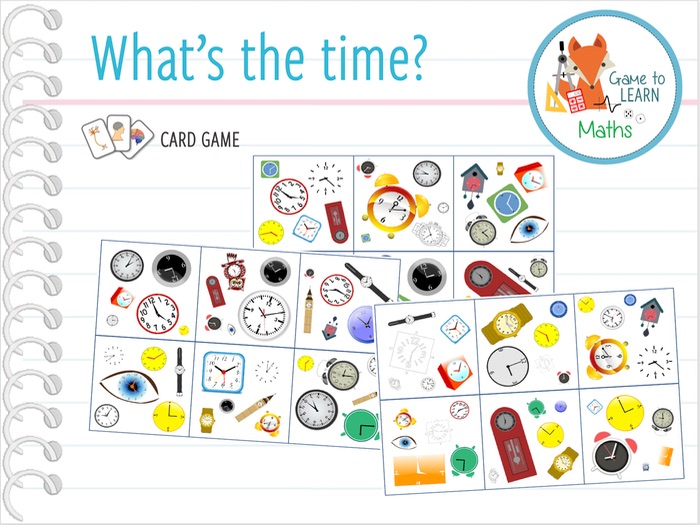 Telling the time - Card game | Teaching Resources