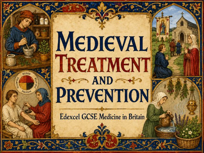 Medieval Treatments and Prevention | Edexcel GCSE Medicine in Britain