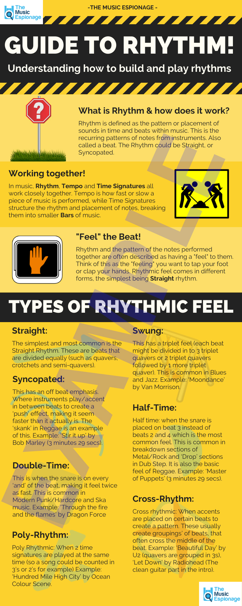 Guide to RhythmINFOGRAPHIC Teaching Resources